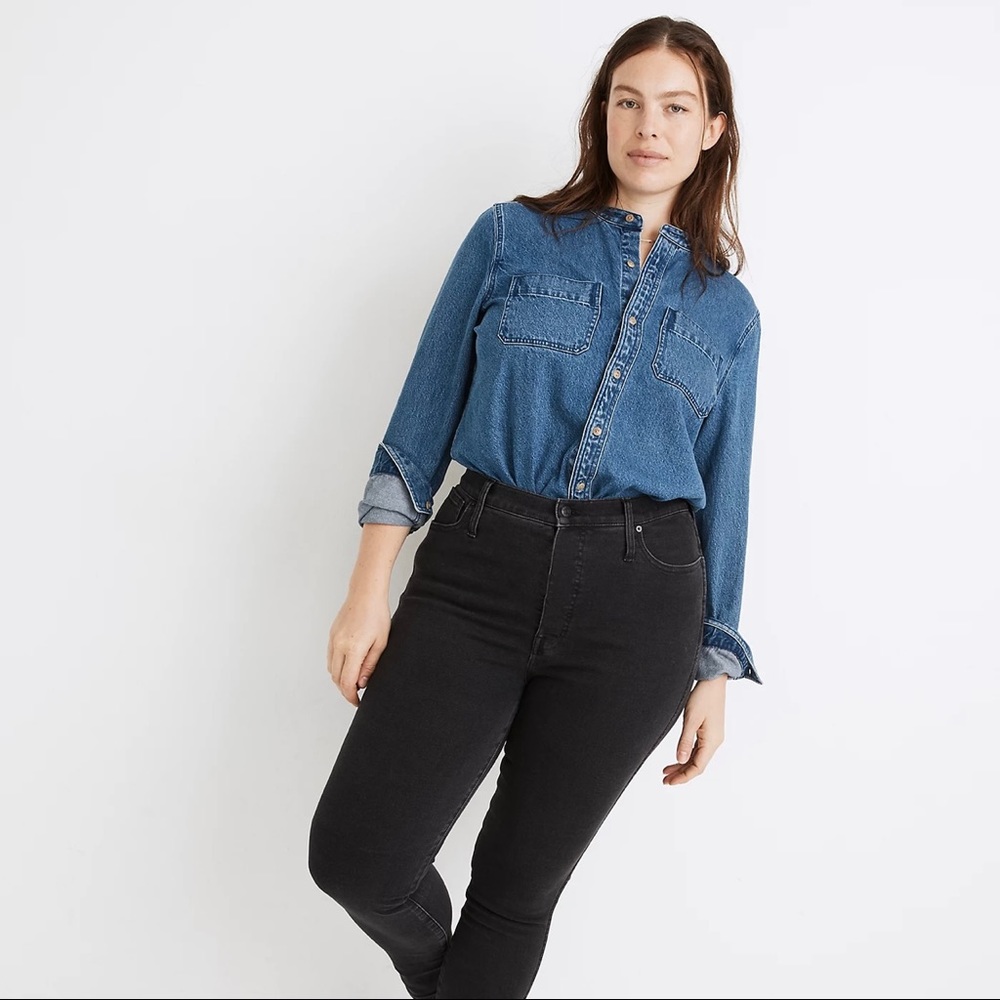 NWT Madewell 10" High-Rise Skinny Jeans